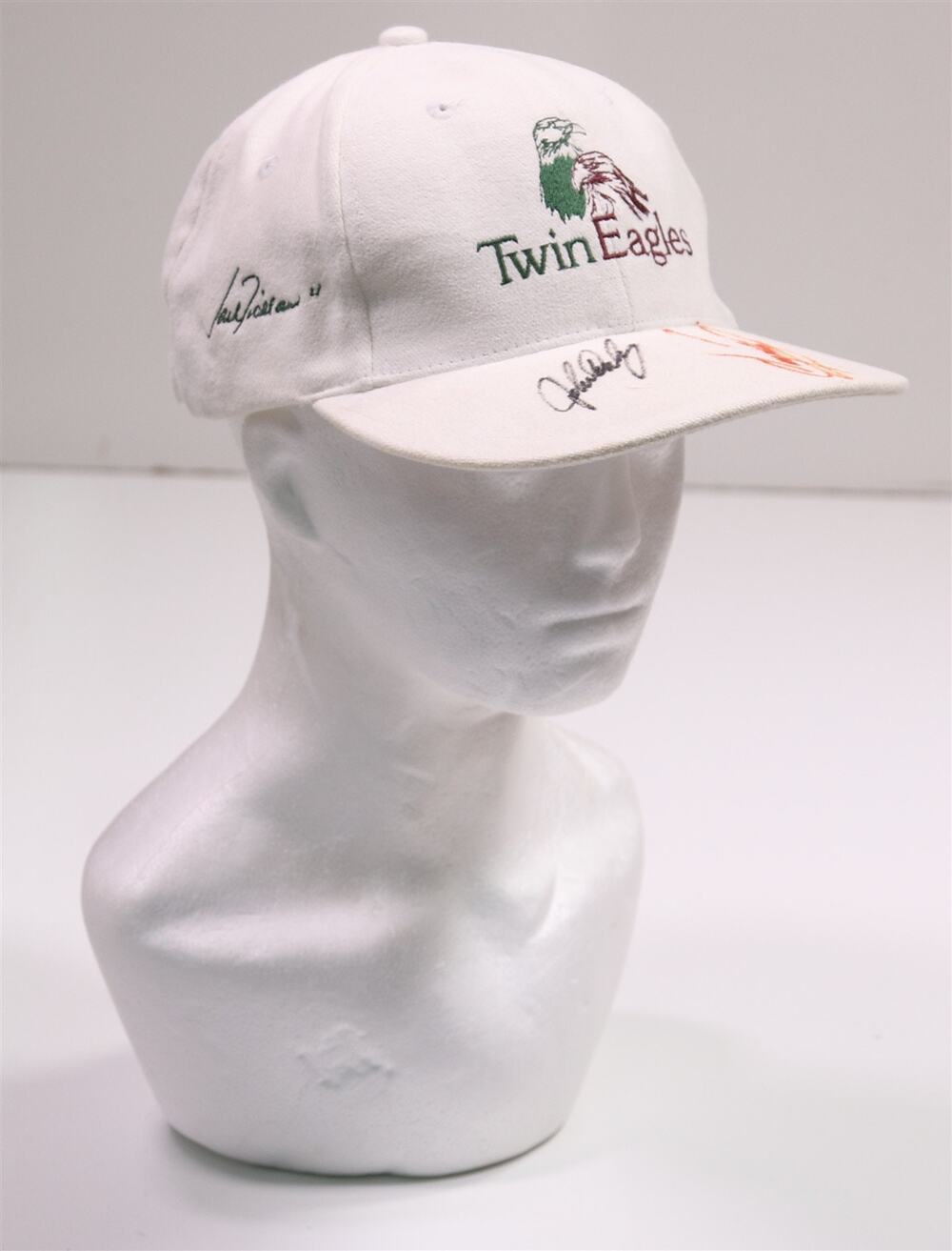 John Daly Autographed Twin Eagles Grand Opening '99 Naples Golf Vintage Hat Cap